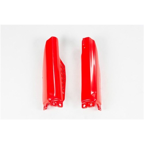 UFO CRF150R 07-18 FORK SLIDER PROTECTORS (RED 00-18)