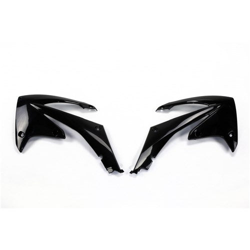 UFO RADIATOR SHROUDS CRF250R 10-13/450R 09-12 (BLK)