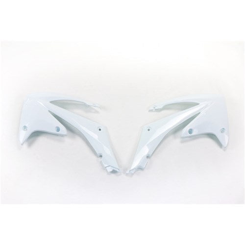 UFO RADIATOR SHROUDS CRF250R 10-13/450R 09-12 (WHT)