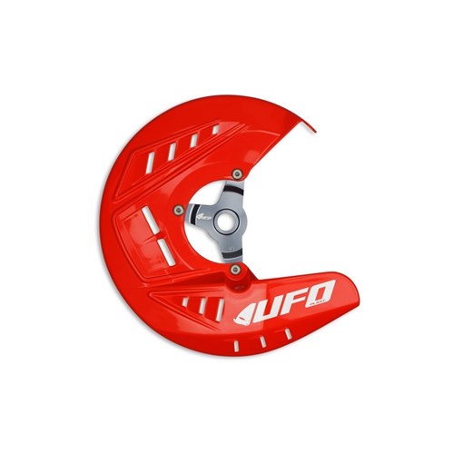 UFO HONDA CRF250R 13-18 CRF450R/RX 13-18 FRONT DISC COVER W/ALU MOUNT (RED 00-18)