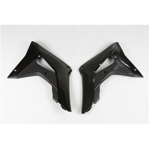 /UFO RADIATOR SHROUDS CRF250R 18/450R 17-18 (BLK)