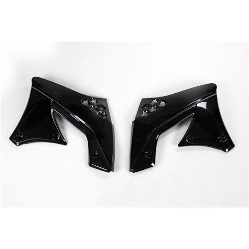 UFO KX250F 2009 & 2012 RADIATOR SHROUDS (BLK)