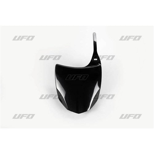 #UFO FRONT NUMBER PLATE KX250F 09-12 (BLK)