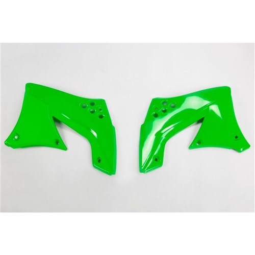 #UFO KX250F 10-11 RADIATOR SHROUDS (BLK)