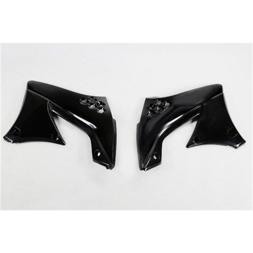 #UFO KX450F 10-11 RADIATOR SHROUDS (WHT 041/047)