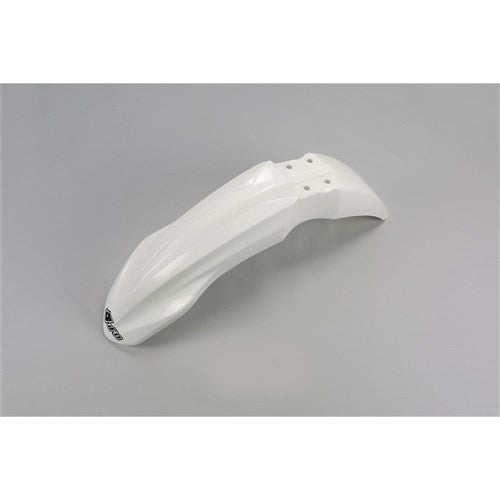 UFO KAWASAKI FRONT FENDER KX250F 13-16/KX450F 13-15 (WHT)