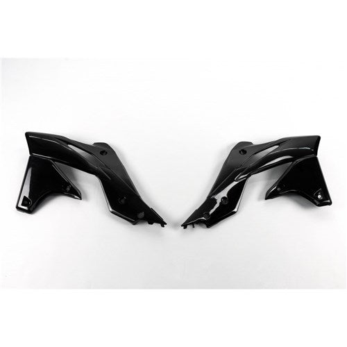 UFO KAWASAKI RADIATOR SHROUDS KX250F 13-16 (BLK)