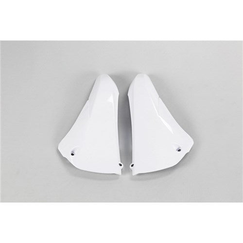 UFO YZF450 10-13 UPPER RADIATOR SHROUDS ((WHT))