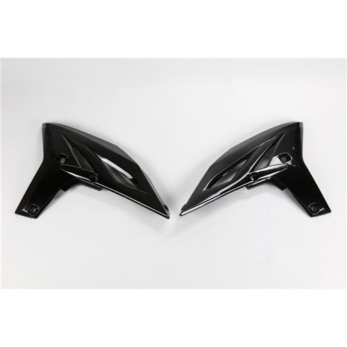 /UFO YZF250 11-13/WR450F 12-15 RADIATOR SHROUDS (BLK)