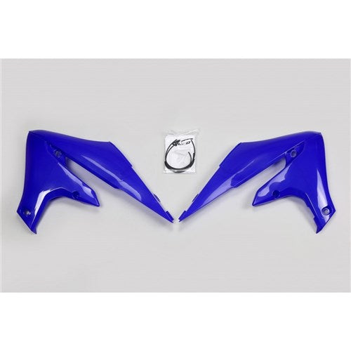 UFO YZ250F 19-22/450F 18-22/WRF 19-22 RADIATOR SHROUDS (REFLEX BLU)