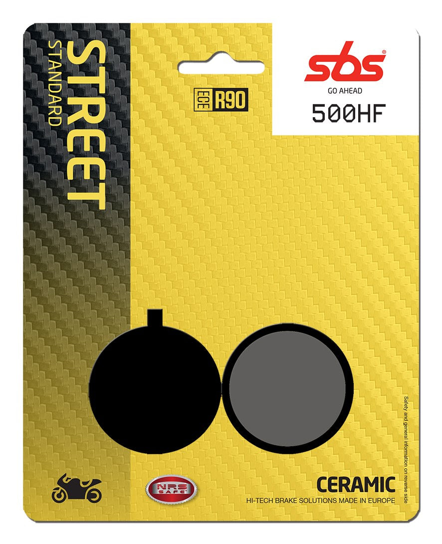 SBS FRICTION - Ceramic Front Brake Pads - 500HF-