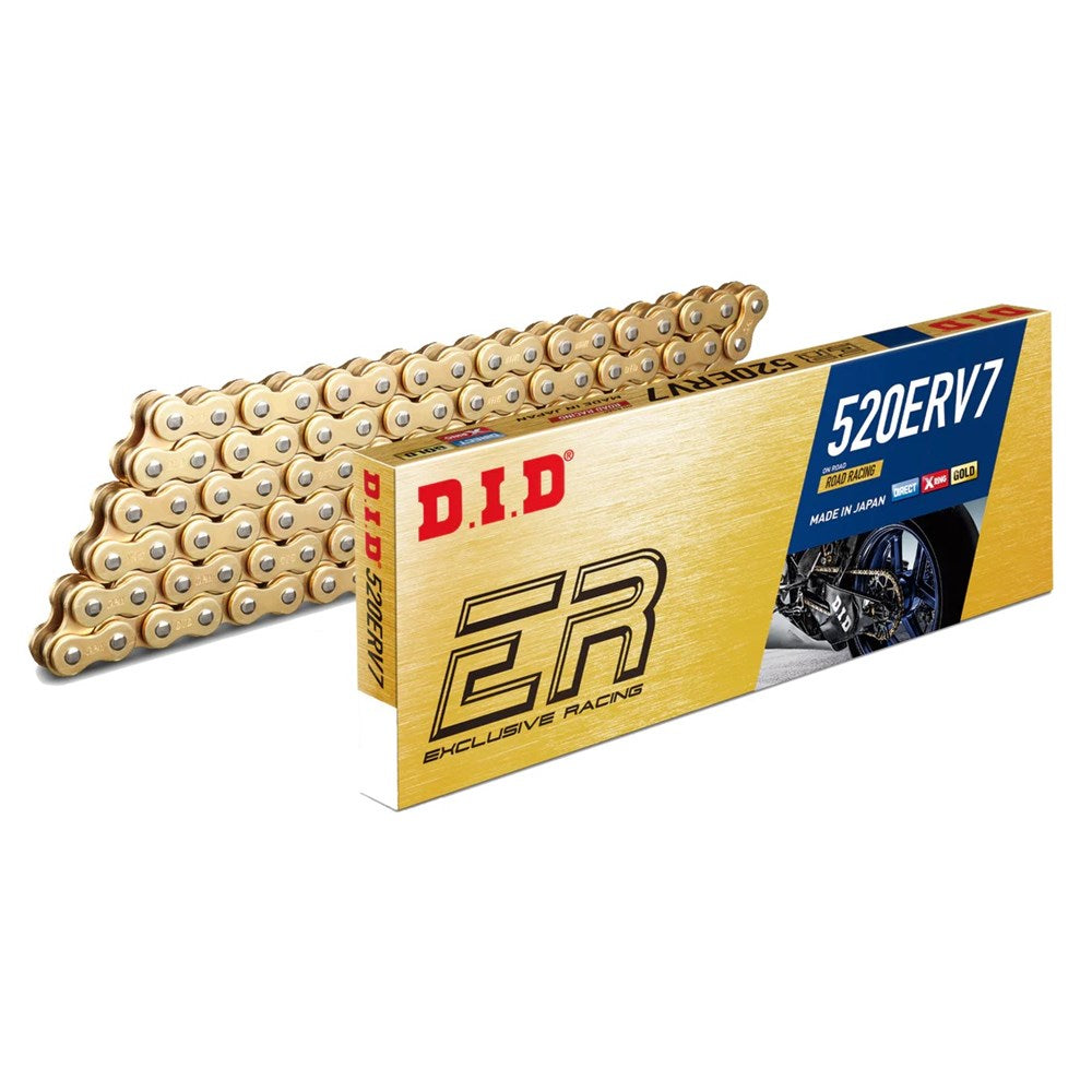 DID EXCLUSIVE RACING 520ERV7 GLD/GLD 120ZB (CTN10)