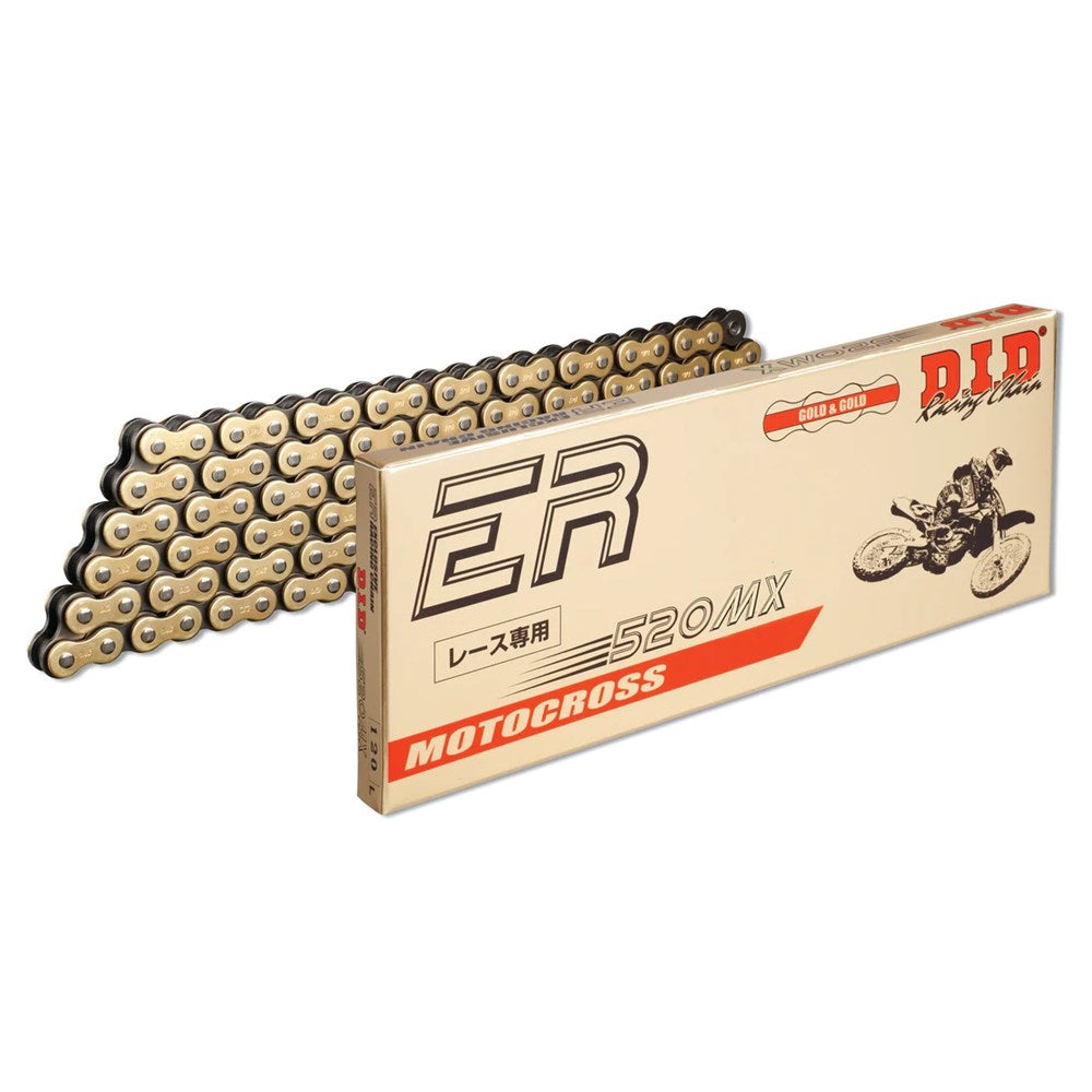 DID EXCLUSIVE RACING 520MX GLD/BLK 120RB (CTN10)