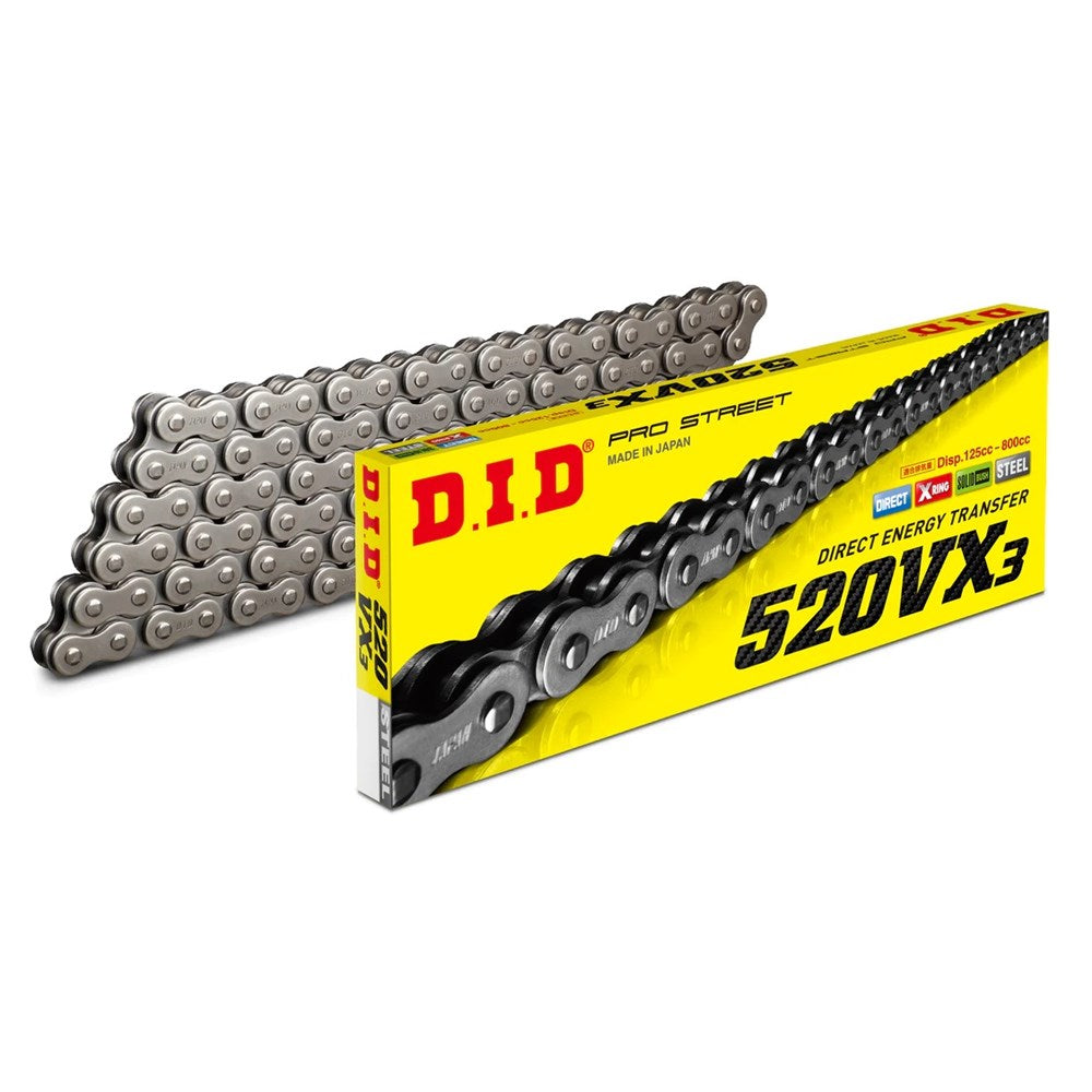 DID PRO STREET X-RING 520VX3 120FB (CTN10)