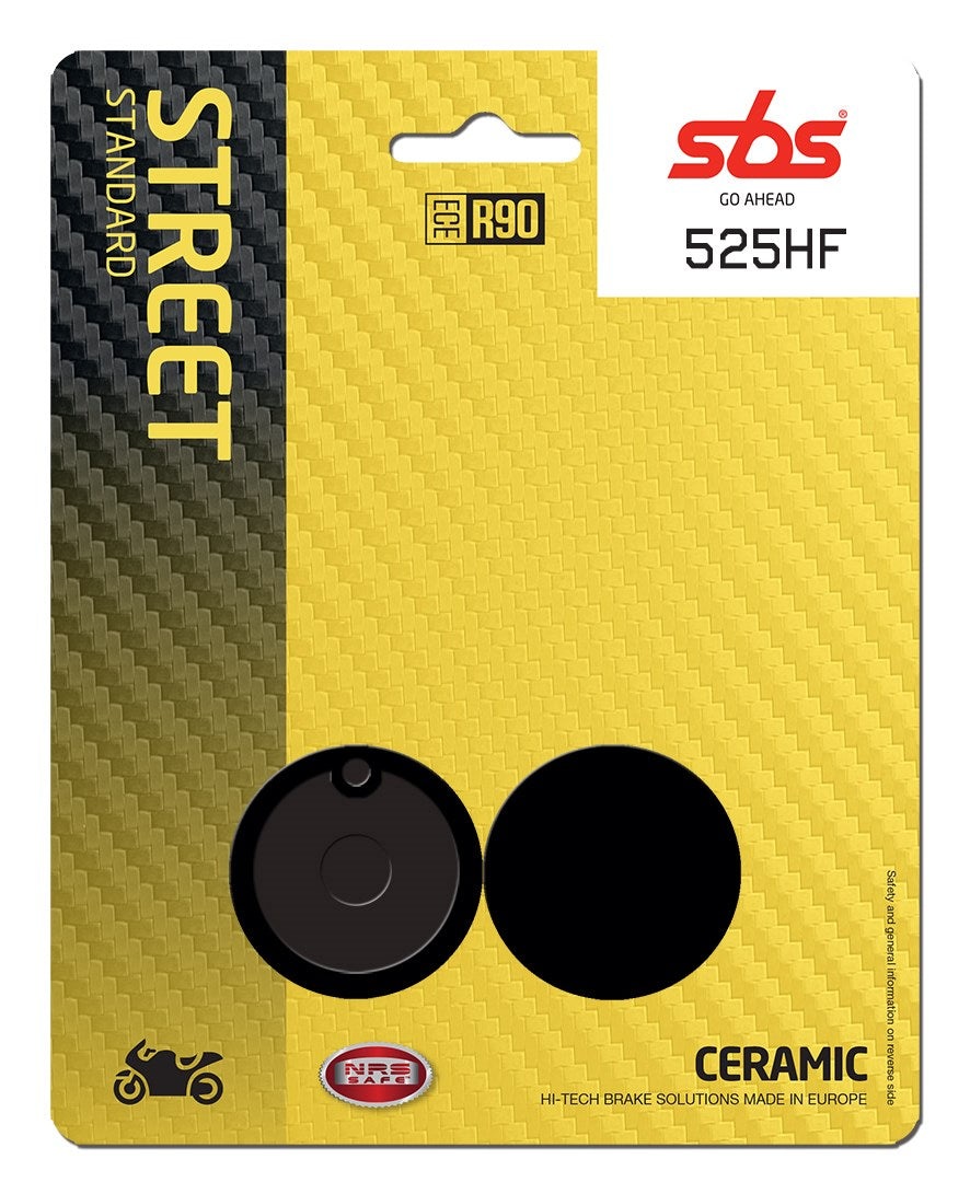 SBS FRICTION - Ceramic Front Brake Pads - 525HF-