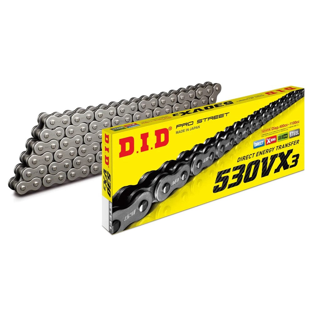 DID PRO STREET X-RING 530VX3 120ZB (CTN10)