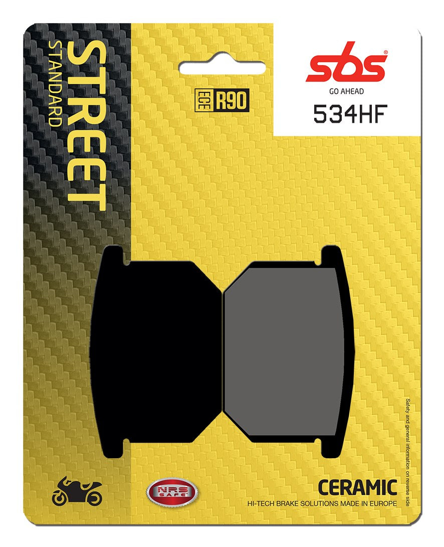 SBS FRICTION - Ceramic Front Brake Pads - 534HF-