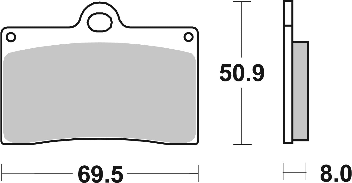 SBS FRICTION - Road Sport & Track Sinter Front Brake Pads - 566RST-
