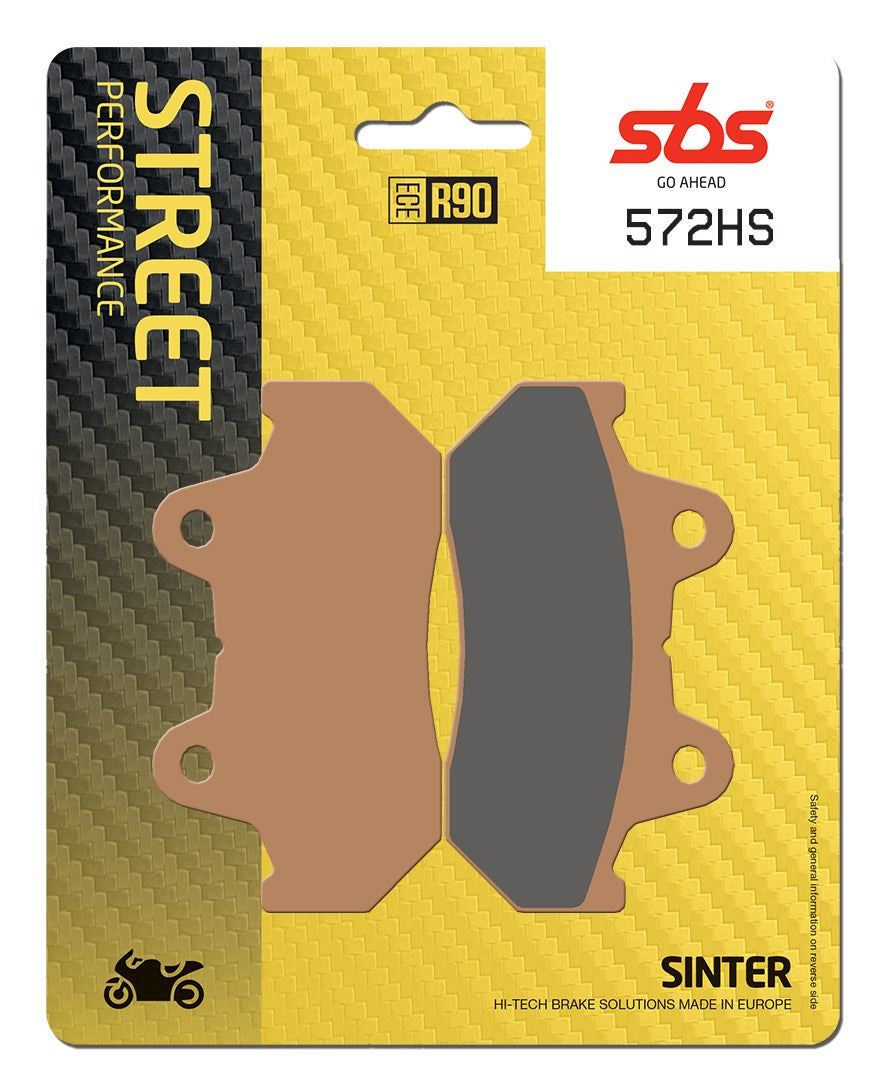 SBS FRICTION - Sinter Front Brake Pads (SBS 127) - 572HS-