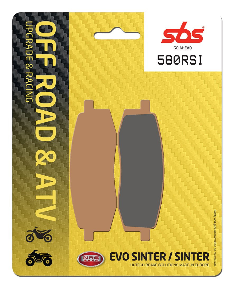 SBS FRICTION - Racing Sinter Off Road Front Brake Pads - 580RSI-