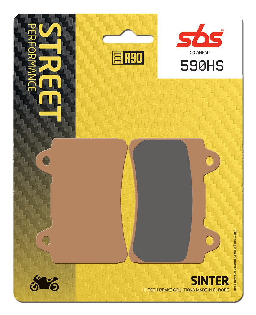 SBS FRICTION - Sinter Front Brake Pads - 590HS-