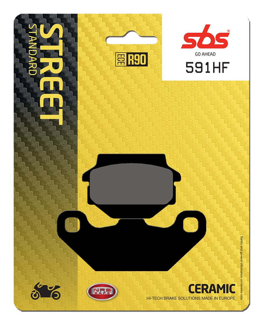SBS FRICTION - Ceramic Front Brake Pads - 591HF-