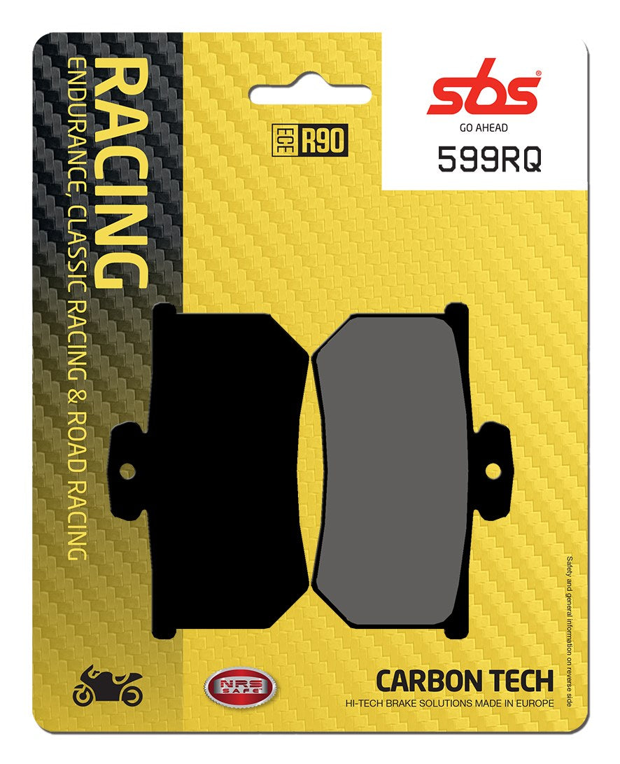 SBS FRICTION - Carbon Tech Racing Rear Brake Pads - 599RQ-