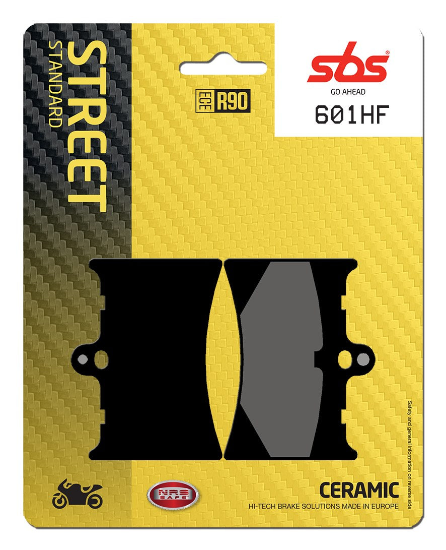 SBS FRICTION - Ceramic Front / Rear Brake Pads - 601HF-