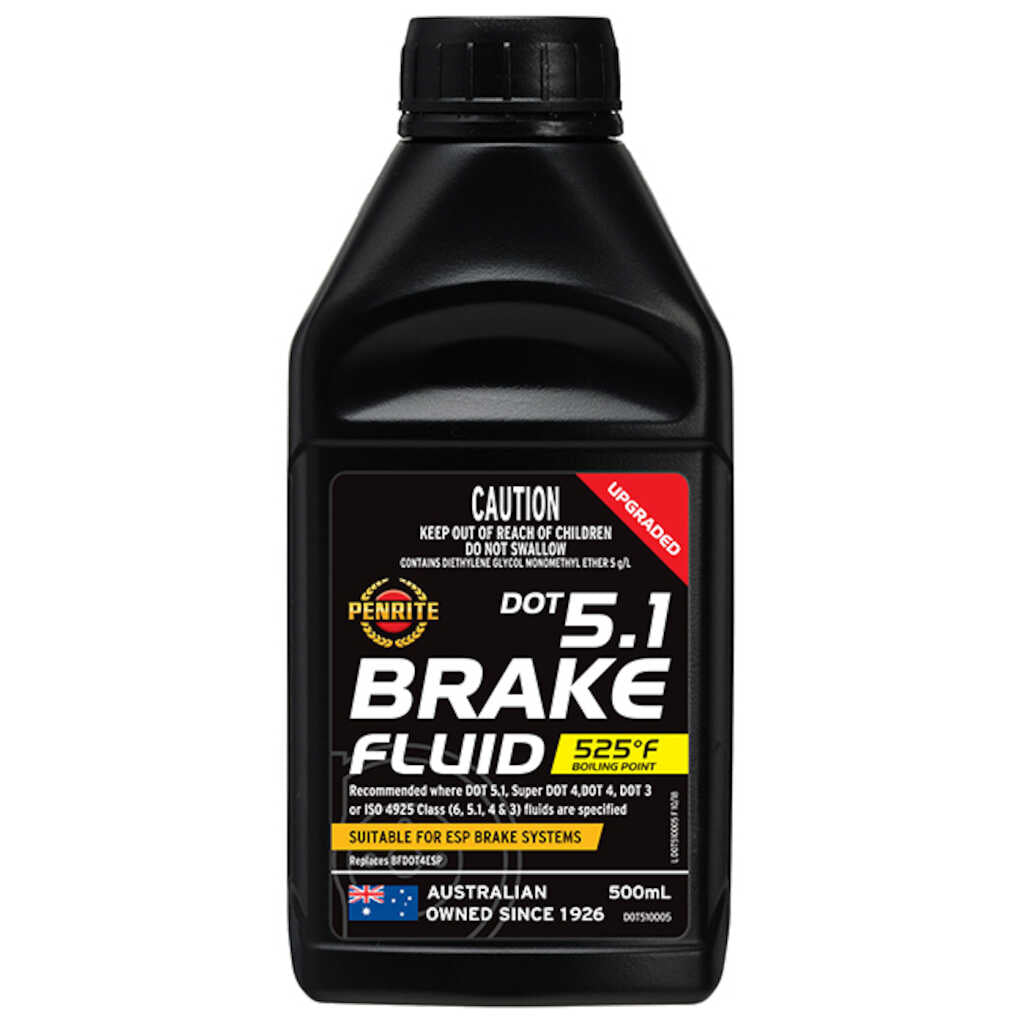 Penrite Dot 5.1 Brake Fluid 500mL