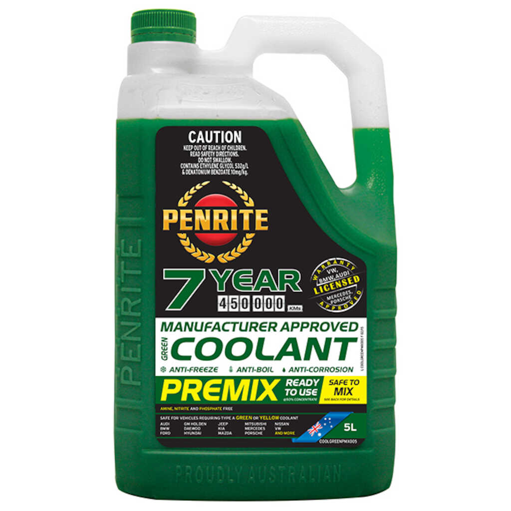 Penrite OEM Green Coolant Premix 5L