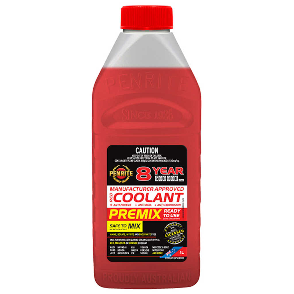 Penrite OEM Red Coolant Premix 1L