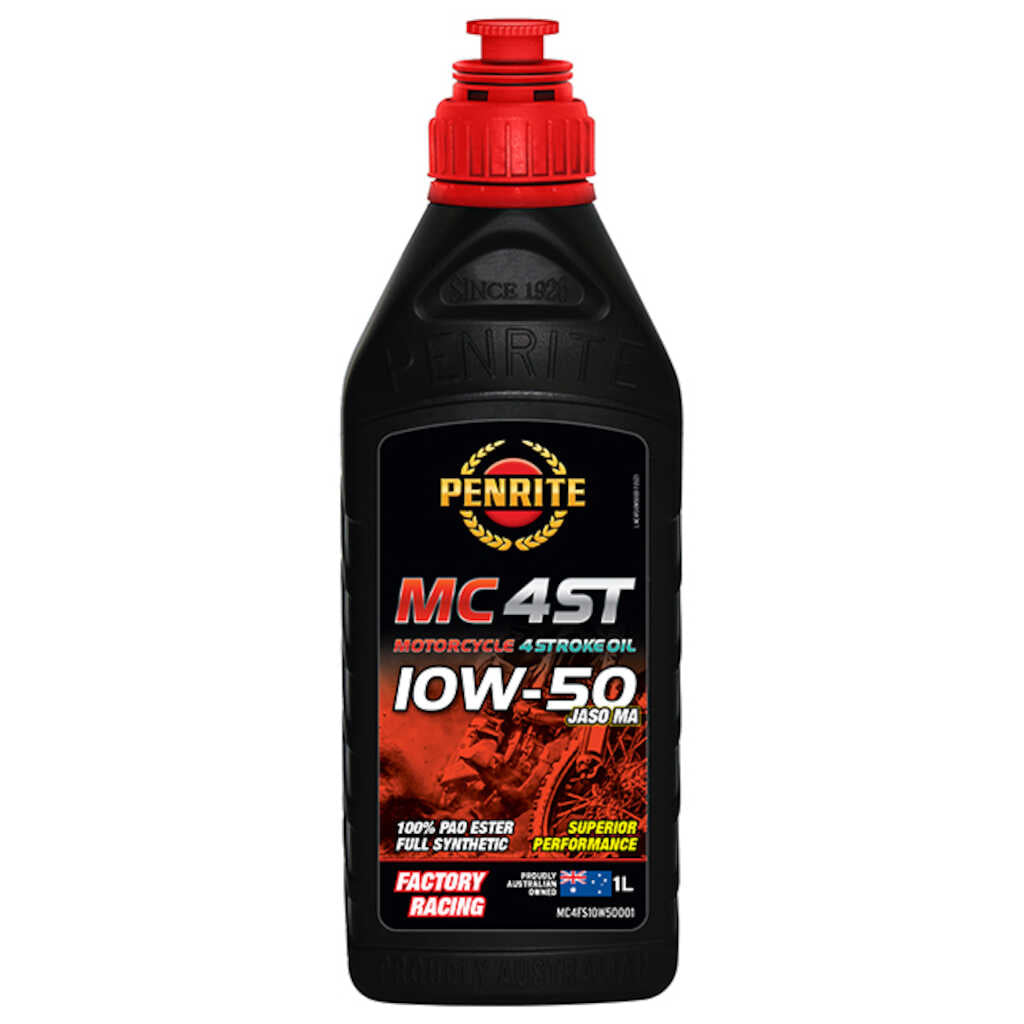 Penrite MC-4ST 10W-50 Full Synthetic 4 Stroke Oil 1L