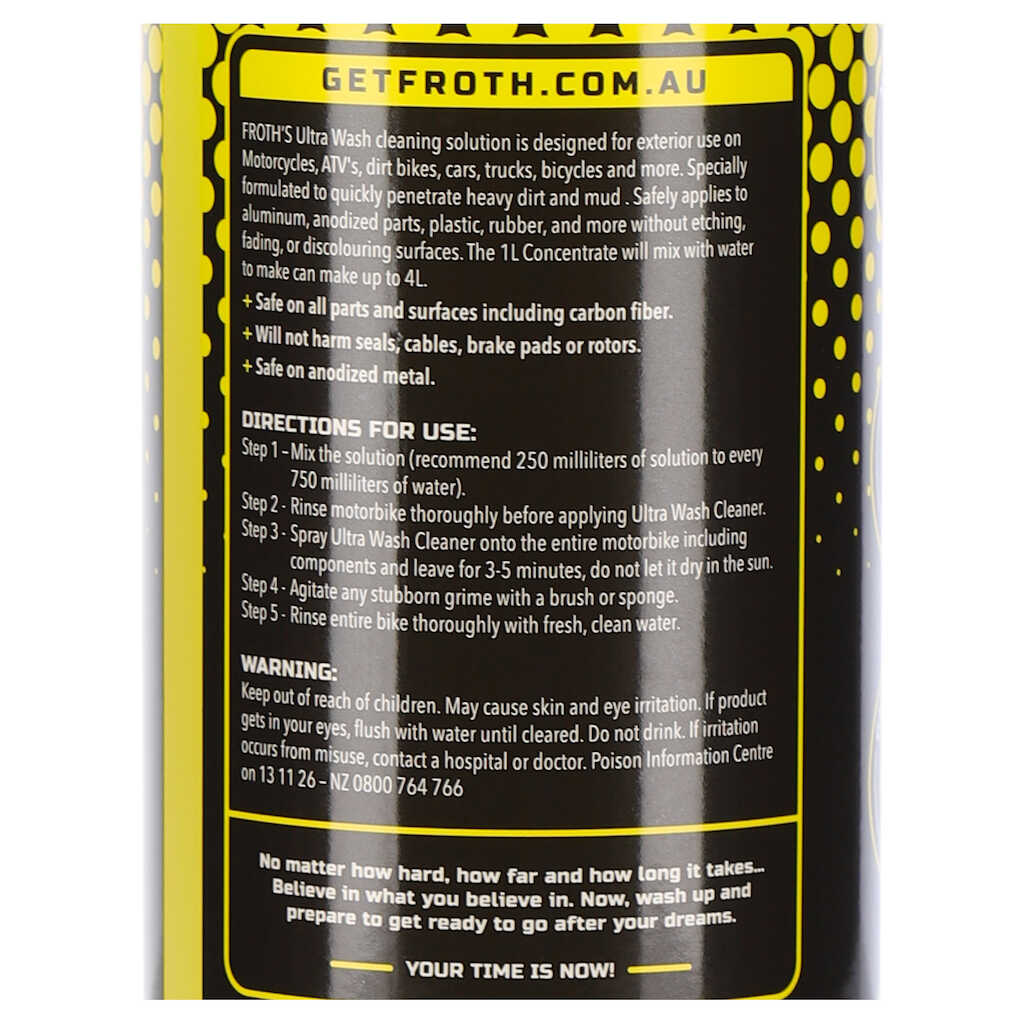Froth Ultrawash Concentrate 1L