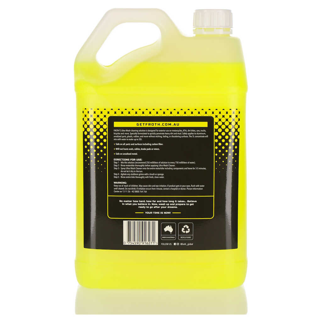 Froth Ultrawash Concentrate 5L