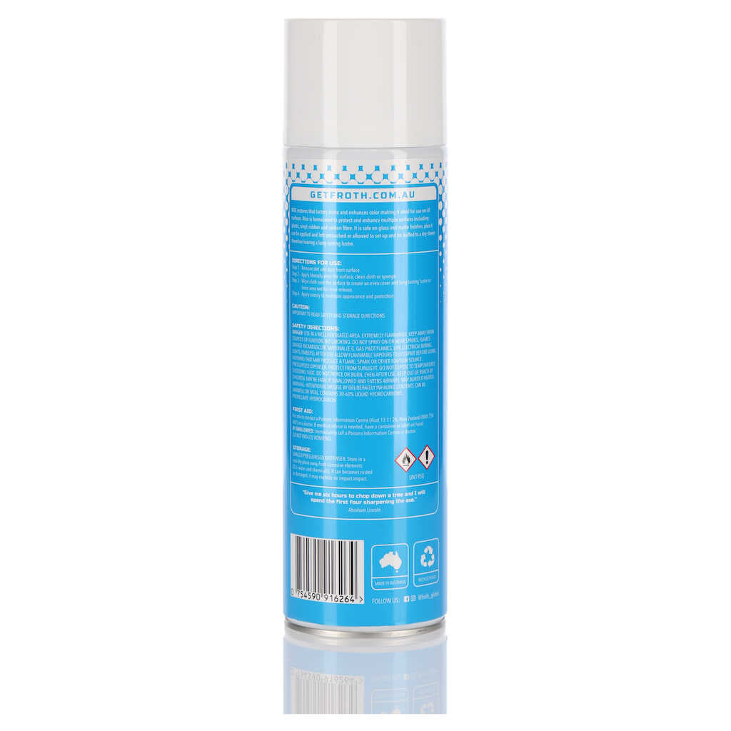 Froth Rise Silicone Spray 300g