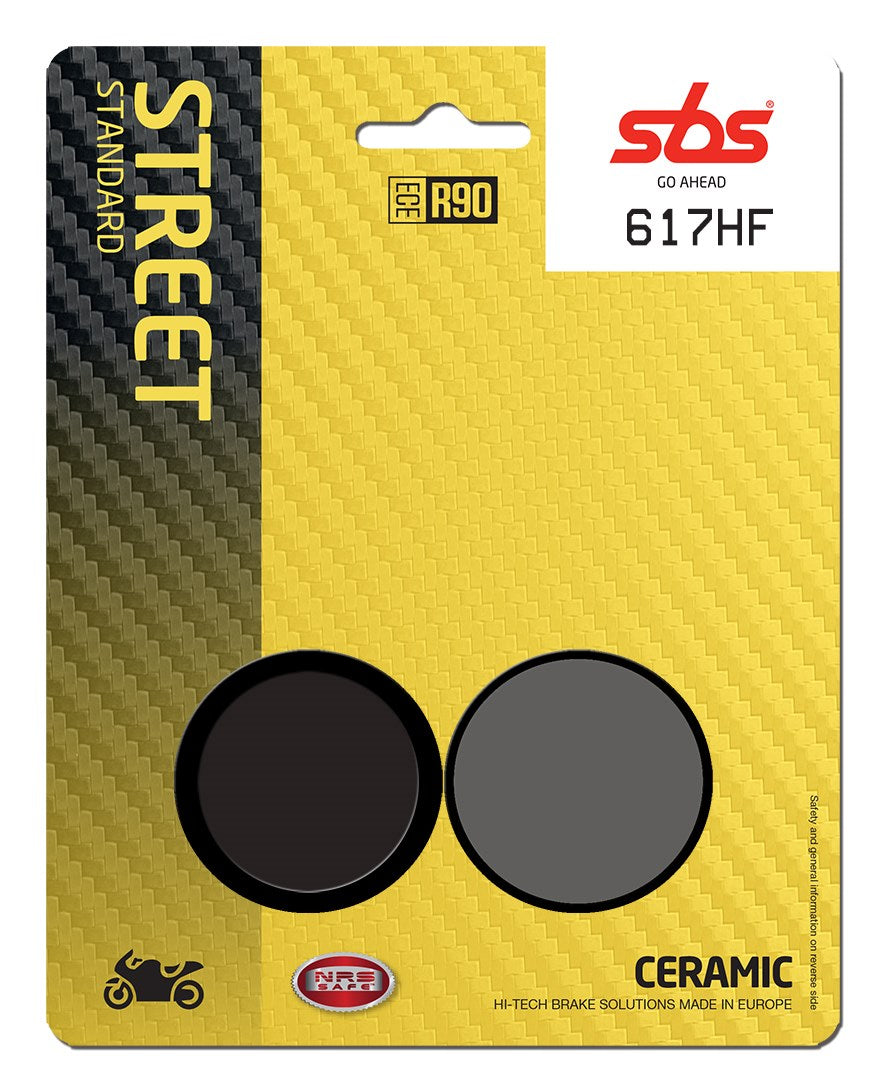 SBS FRICTION - Ceramic Rear Brake Pads - 617HF-