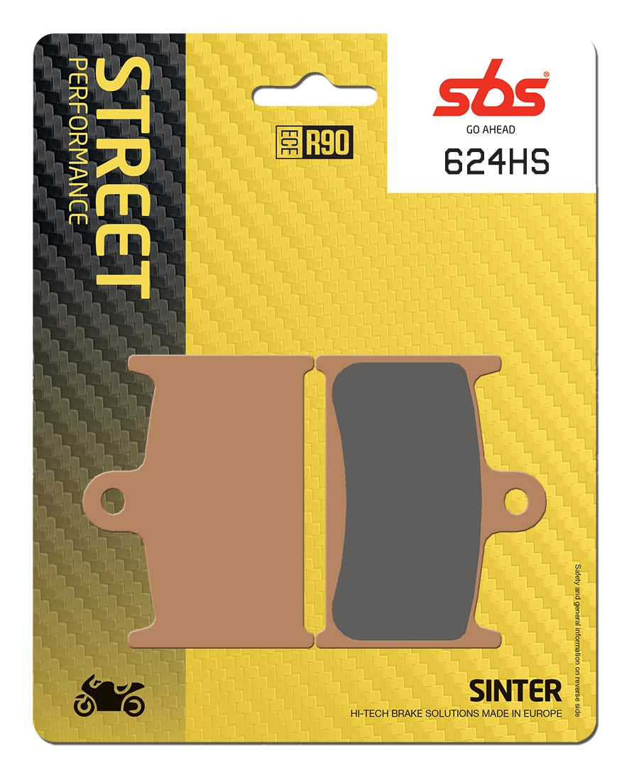 SBS FRICTION - Sinter Front Brake Pads - 624HS-
