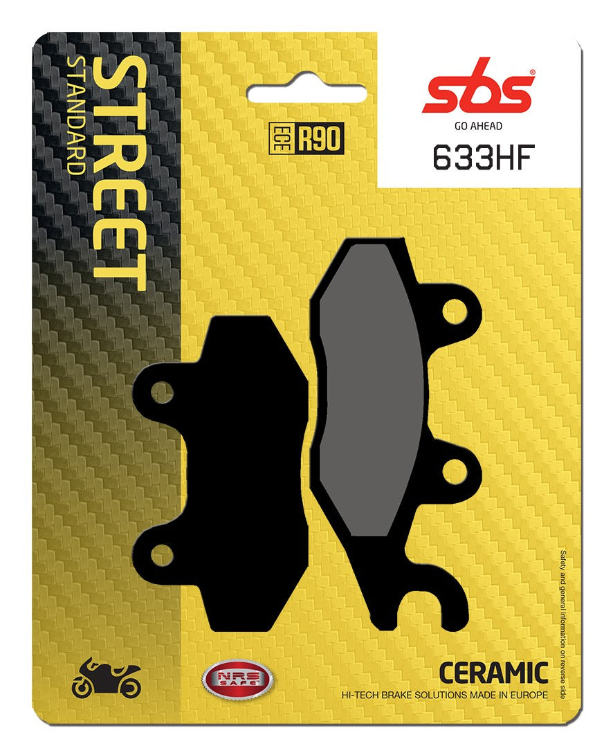 SBS FRICTION - Ceramic Rear Brake Pads - 633HF-