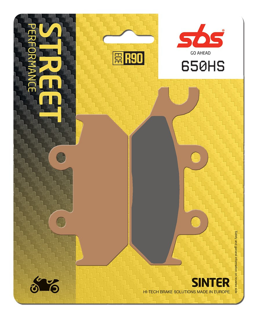 SBS FRICTION - Sinter Front Brake Pads (SBS 137) - 650HS-