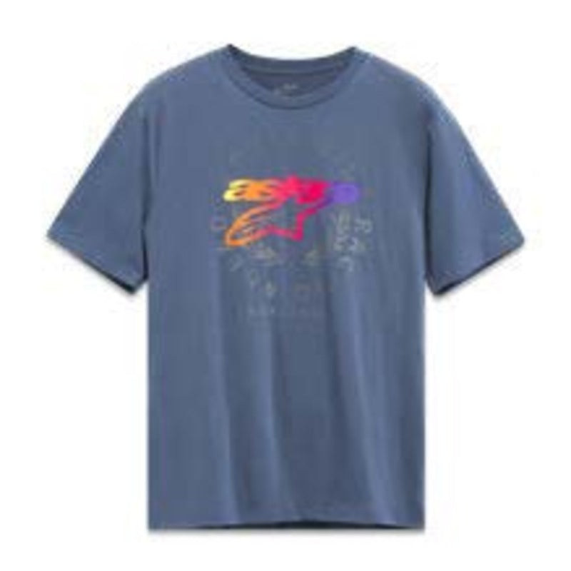 OVERLAY CSF SS TEE SLATE BLUE (0734)