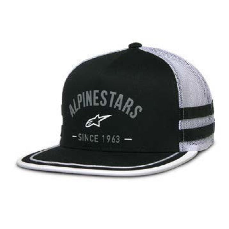 BACKLINE TRUCKER HAT BLACK/WHITE/GREY (1211)