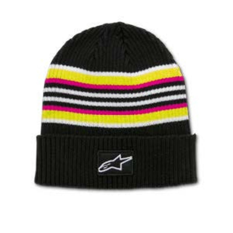 BOLTED CUFF BEANIE BLACK (0010)