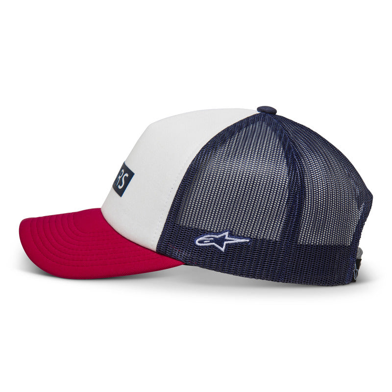 CLARIFIED FOAM TRUCKER HAT WHITE/RED (2030)