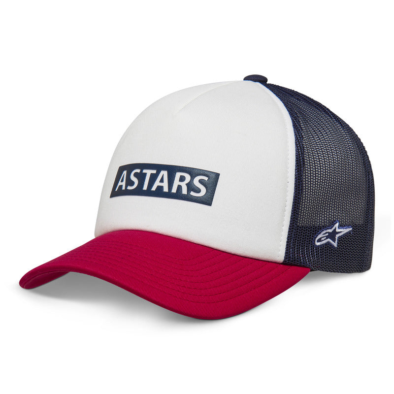 CLARIFIED FOAM TRUCKER HAT WHITE/RED (2030)