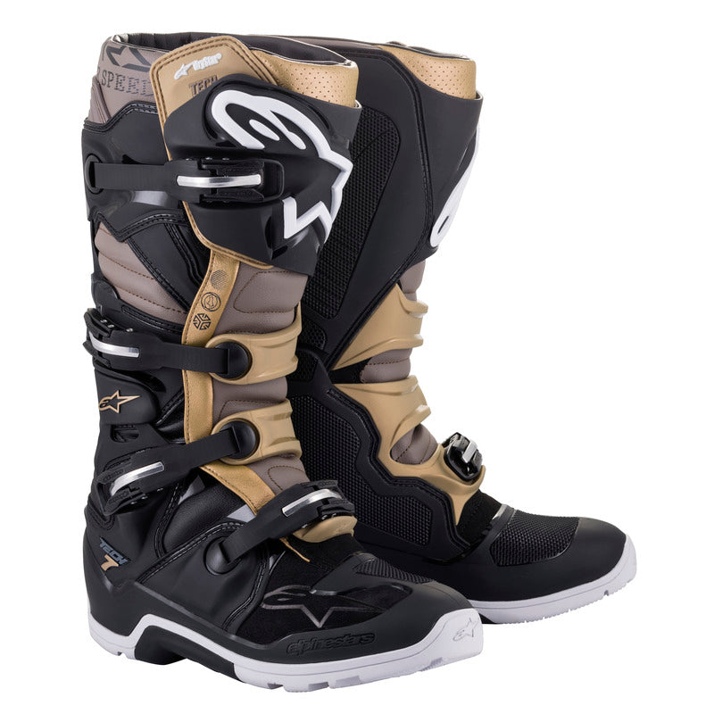 TECH 7 DRYSTAR ENDURO | BLACK GREY GOLD (1959) / 10