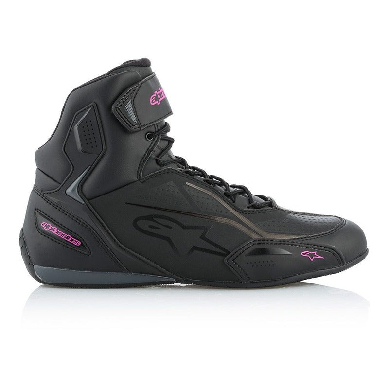WOMENS FASTER V3 RIDE SHOE BLACK FUCHSIA (1039)