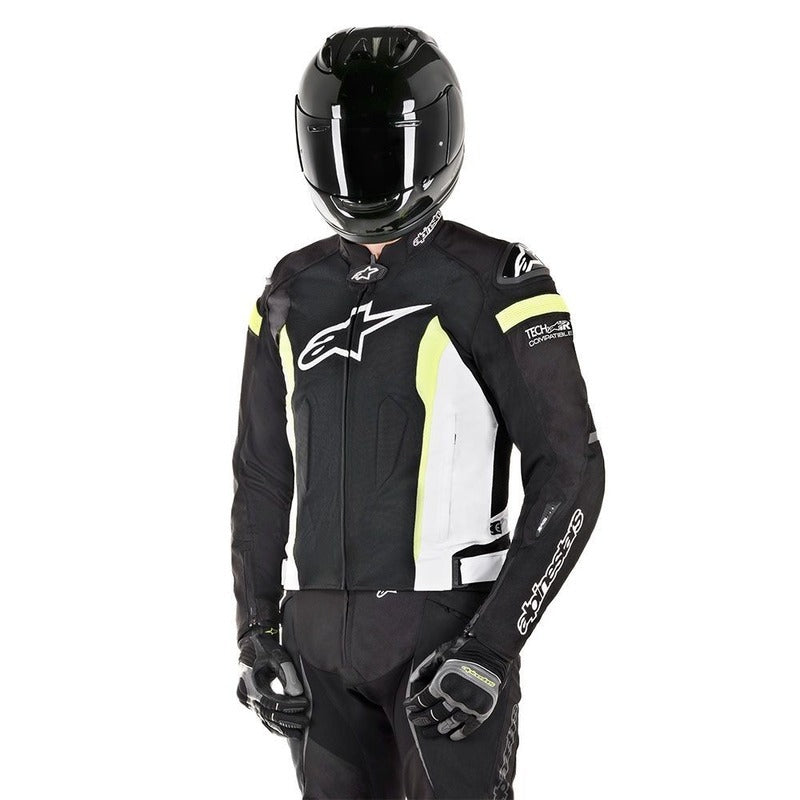 T MISSILE AIR TECH AIR JACKET BLACK YELLOW-FLURO (0155)