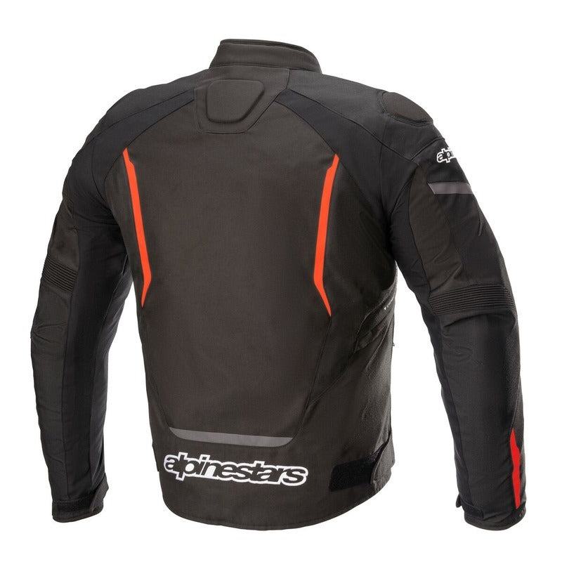 T JAWS V3 WP JACKET BLACK RED FLURO (1030)