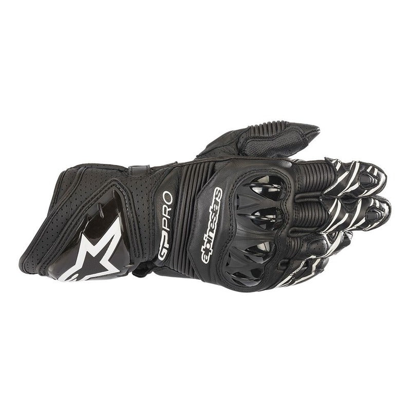 GP PRO R3 LEATHER GLOVE BLACK (0010)
