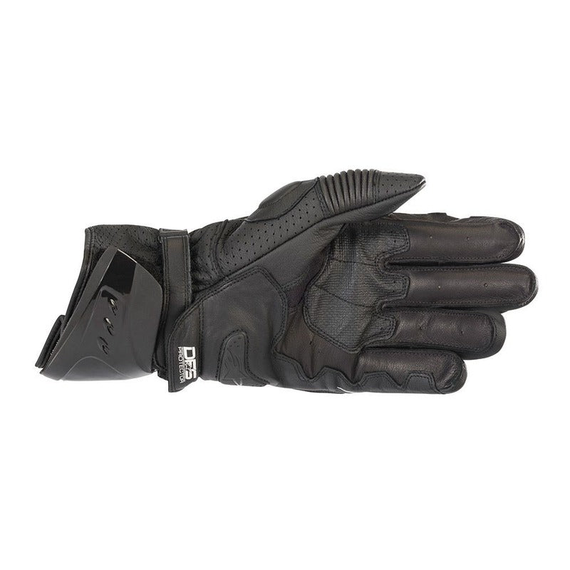 GP PRO R3 LEATHER GLOVE BLACK (0010)